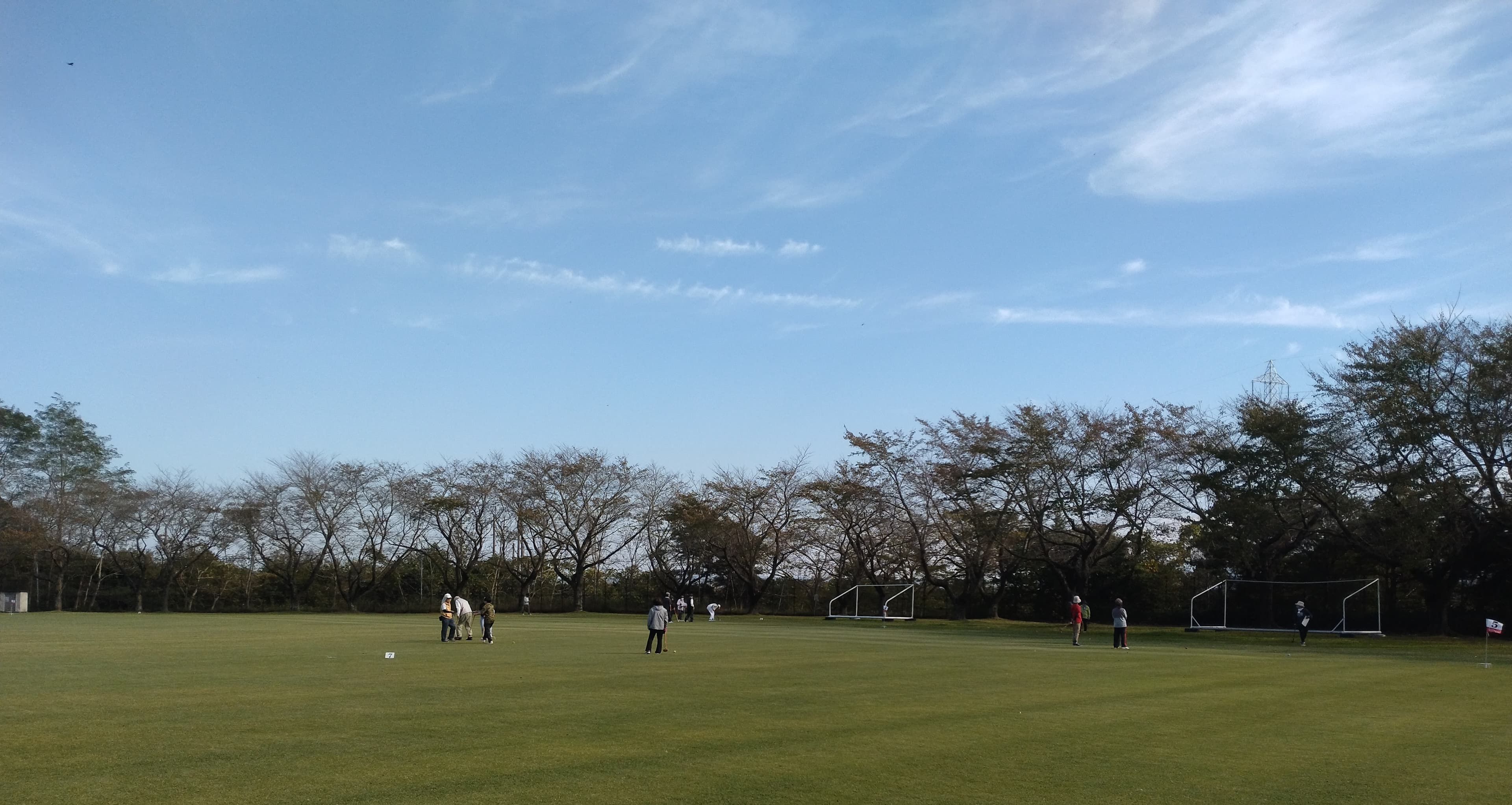 グラウンドゴルフ大会開催